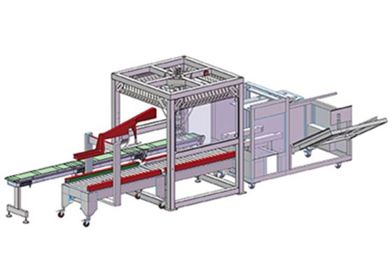 Bag Packing machine With Parallel Manipulator for Carton