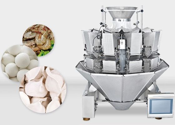 1.6L Hopper 60Hz 14 Head Weigher For Dumplings