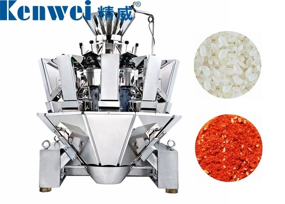 Rice Kenwei Multihead Weigher Packing Machine Leak Proof 100g