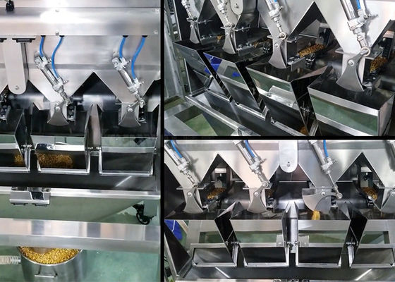 60P/M 4 Head Linear Weigher Machine With 7" Touch Screen