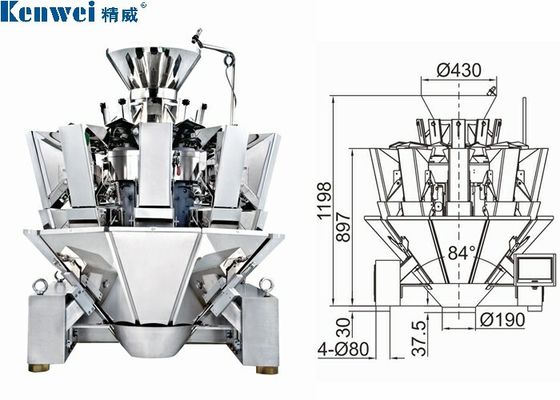 Kenwei Leak Proof​ 65P/M Multihead Weigher Machine