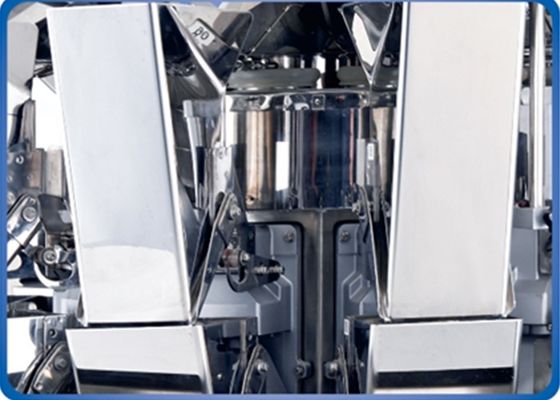 1.6L 2.0L Hopper 10 Head Multihead Weigher With 10.1" Touch Screen