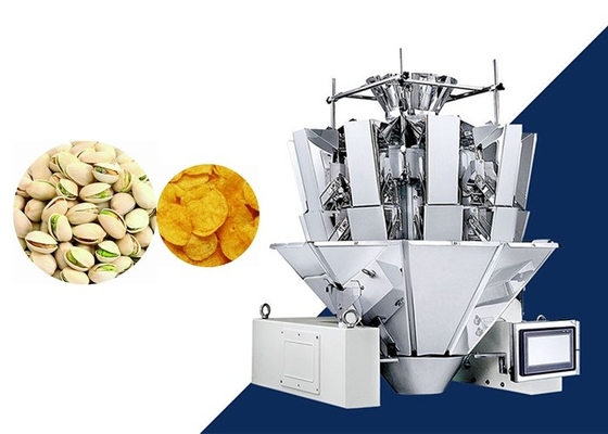 Carbon Steel Nuts 10 Head Multihead Weigher Machine 250g